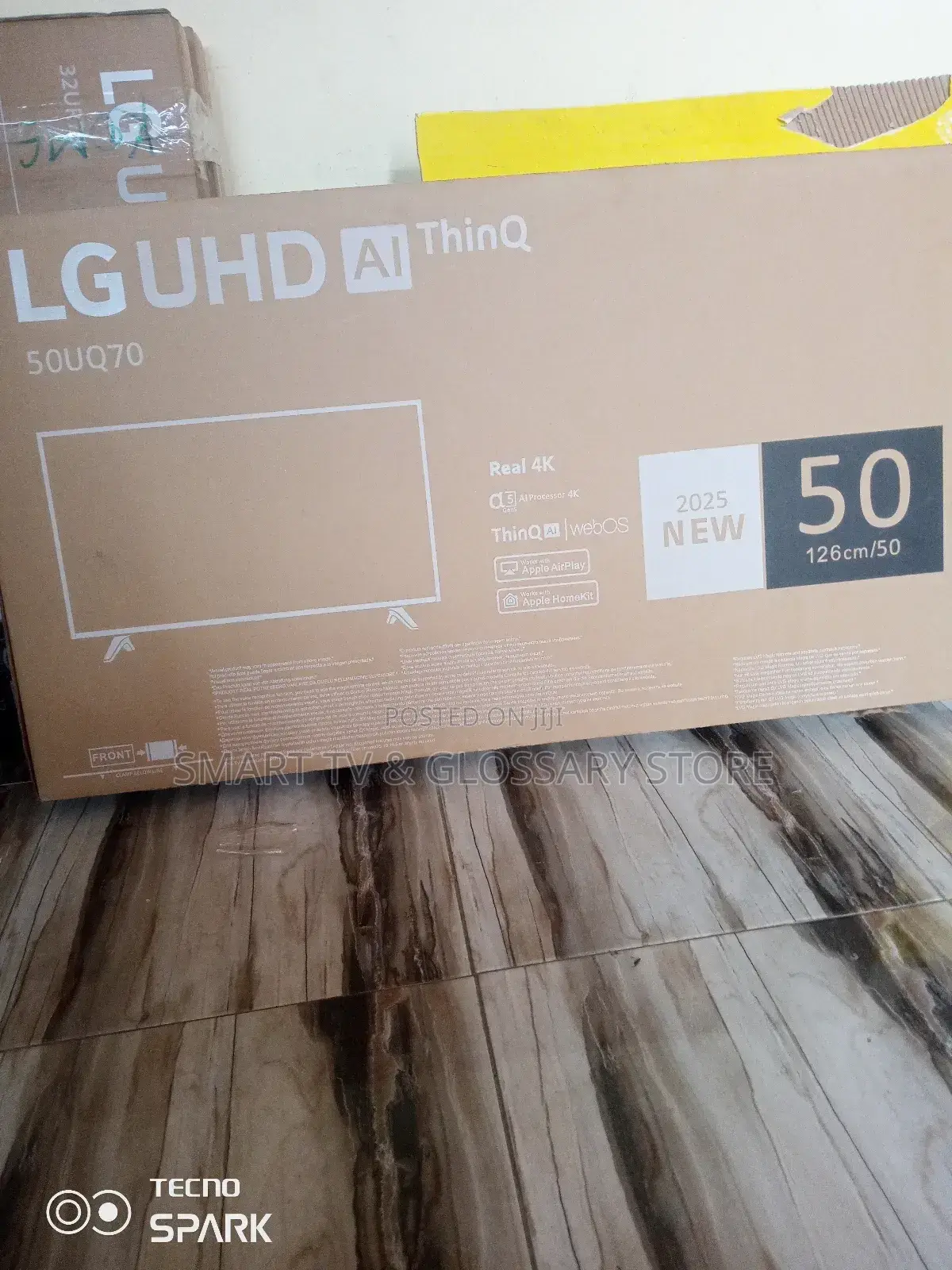 50 Inches Real , Smart TV