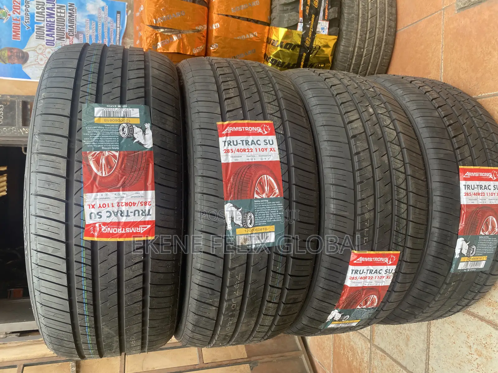 285/40/22 Brand New Tires