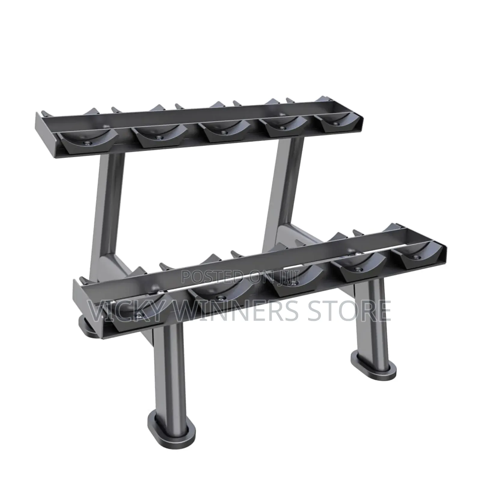 American Fitness Dumbbell Rack (5 Pairs)
