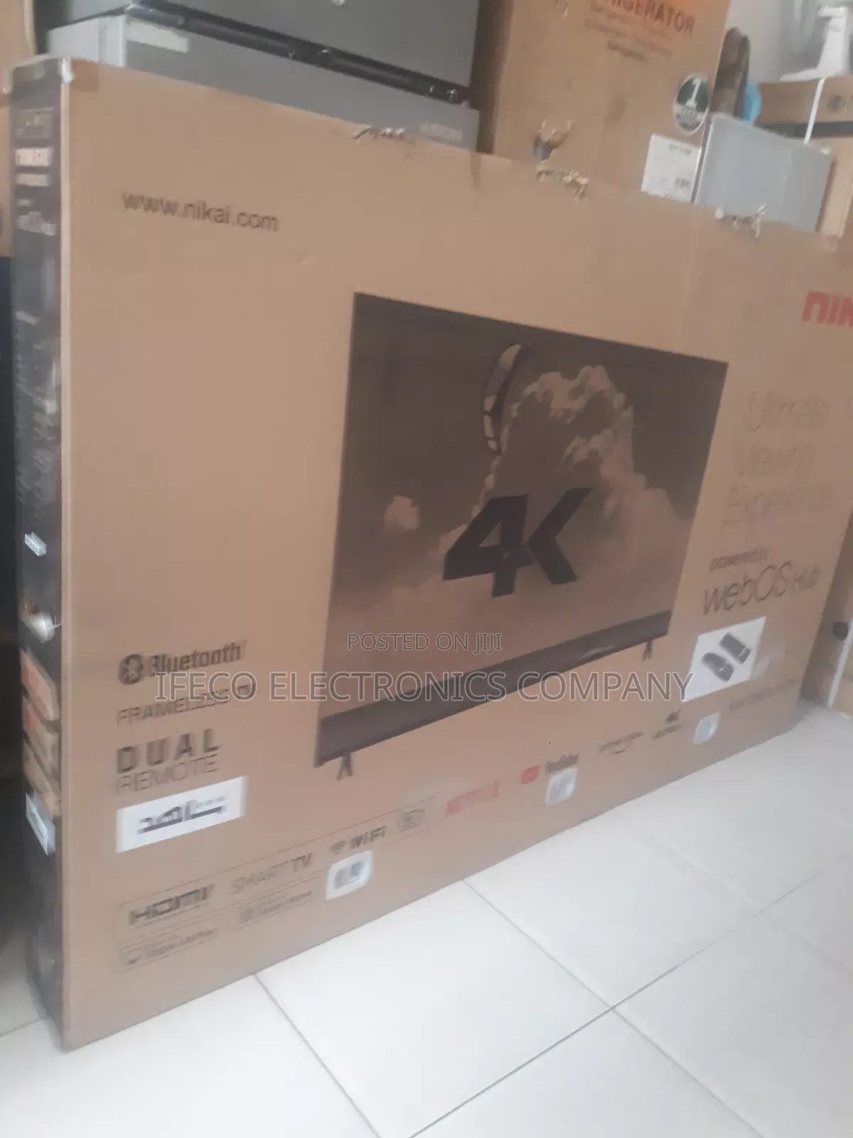 75 Inches Nikai Tv