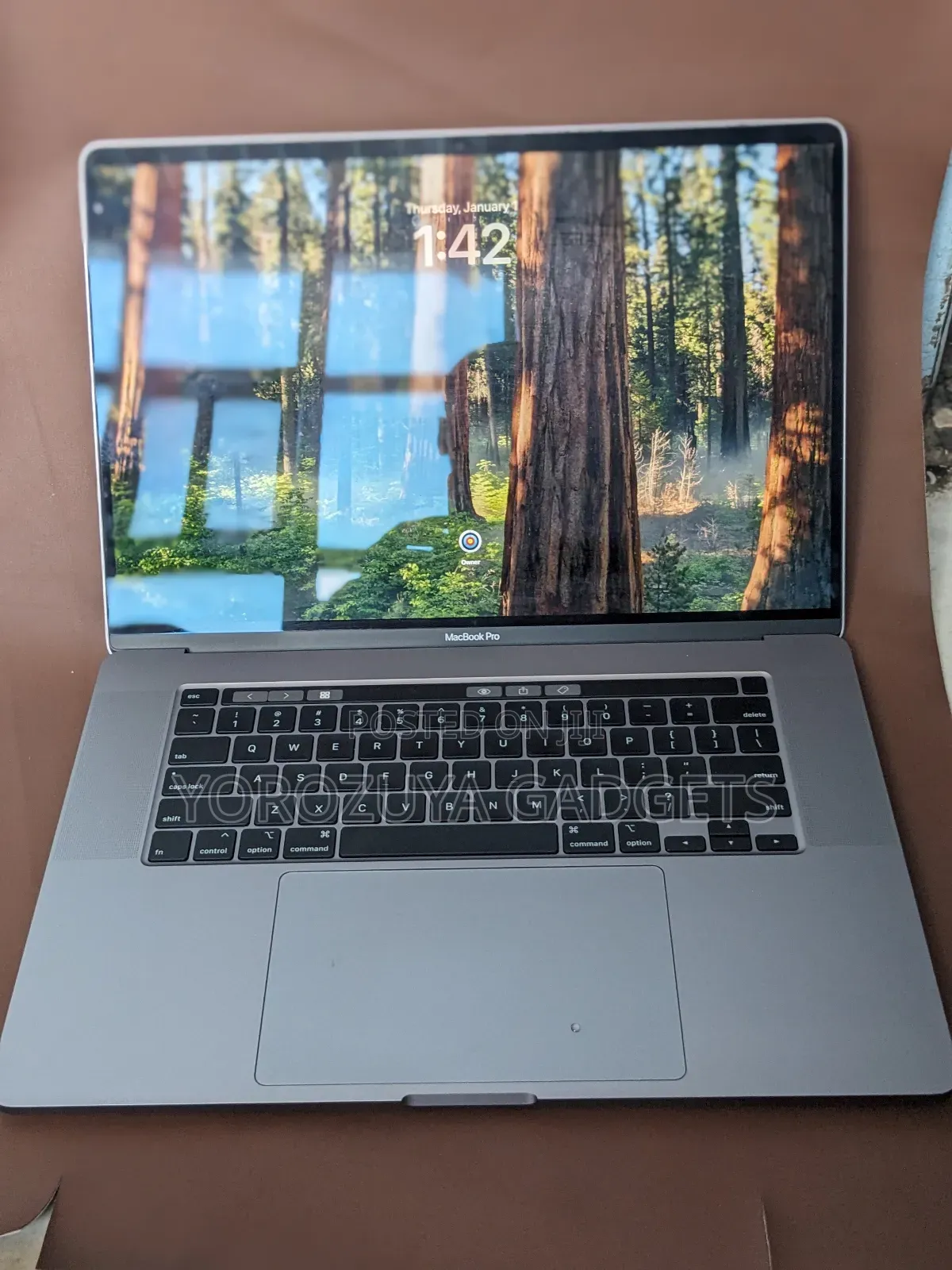 Laptop Apple MacBook Pro 2019 16GB Intel Core I7 SSD 512GB