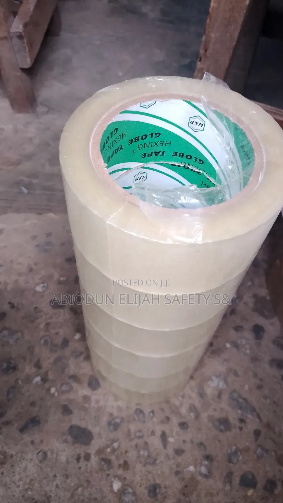 Transparent Sellotape 6 PCS in Rolls Big Sizes