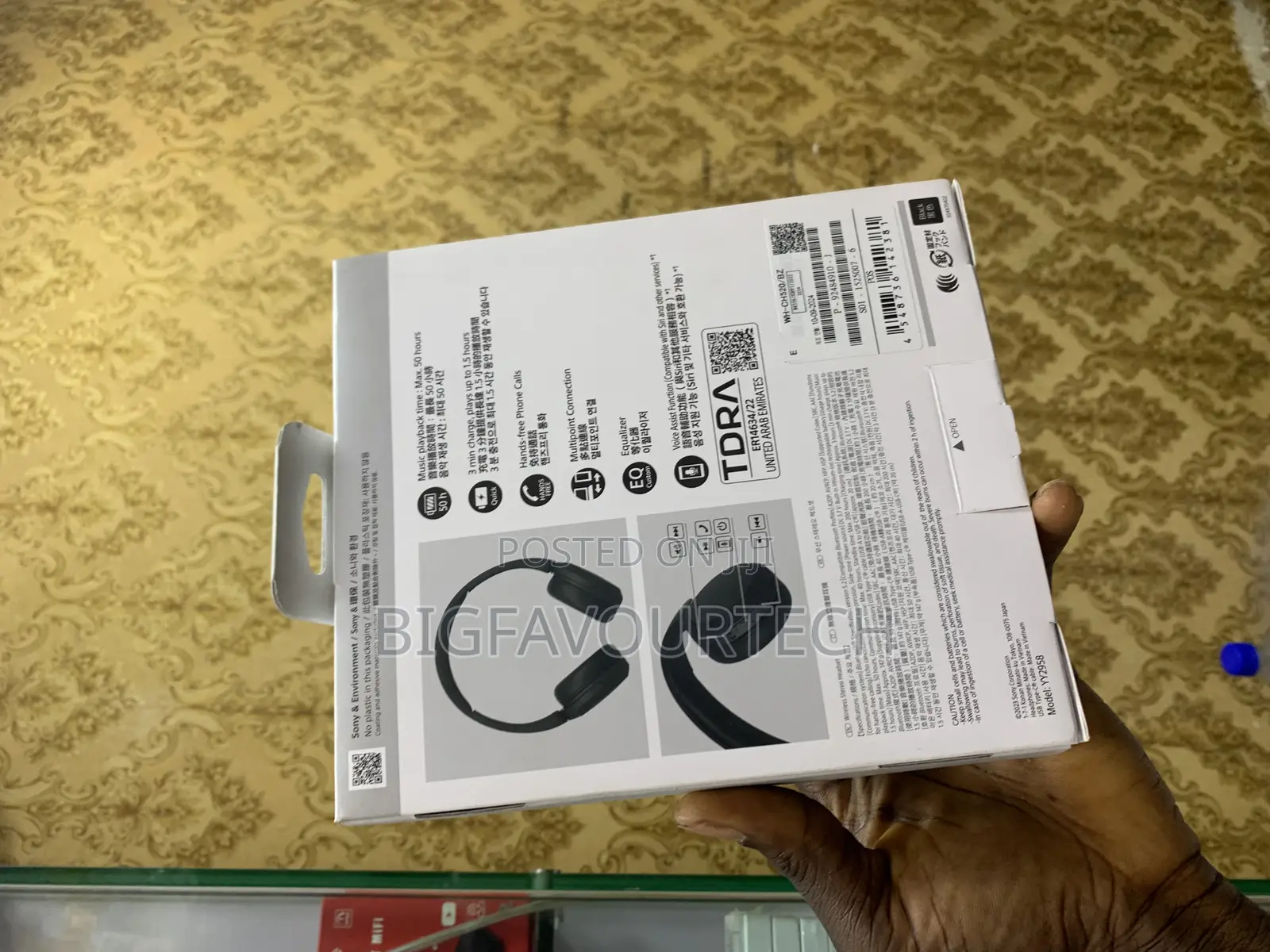 Sony Wh-Ch520 Wireless Headphones