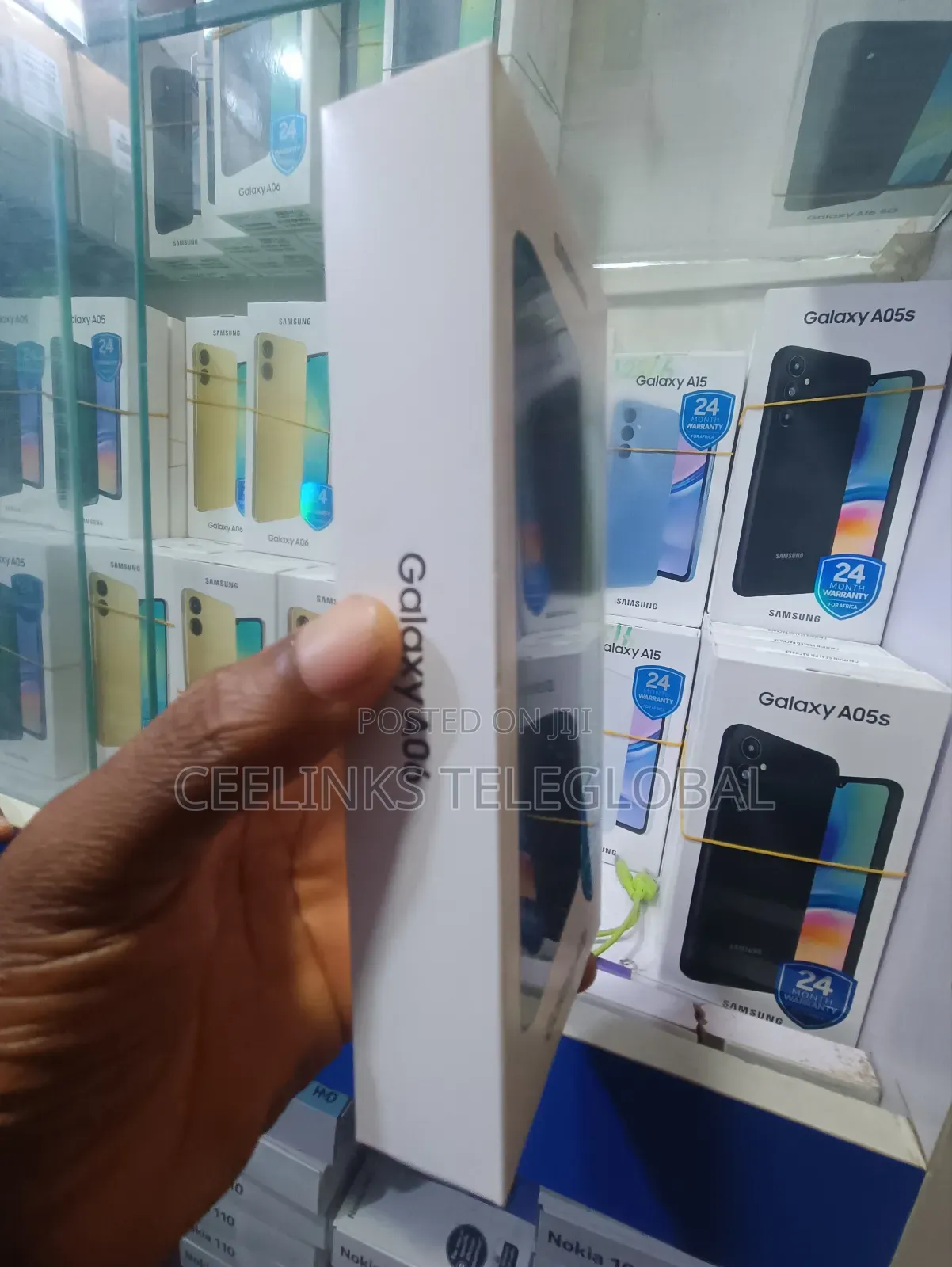 New Samsung Galaxy A06 128 GB Black
