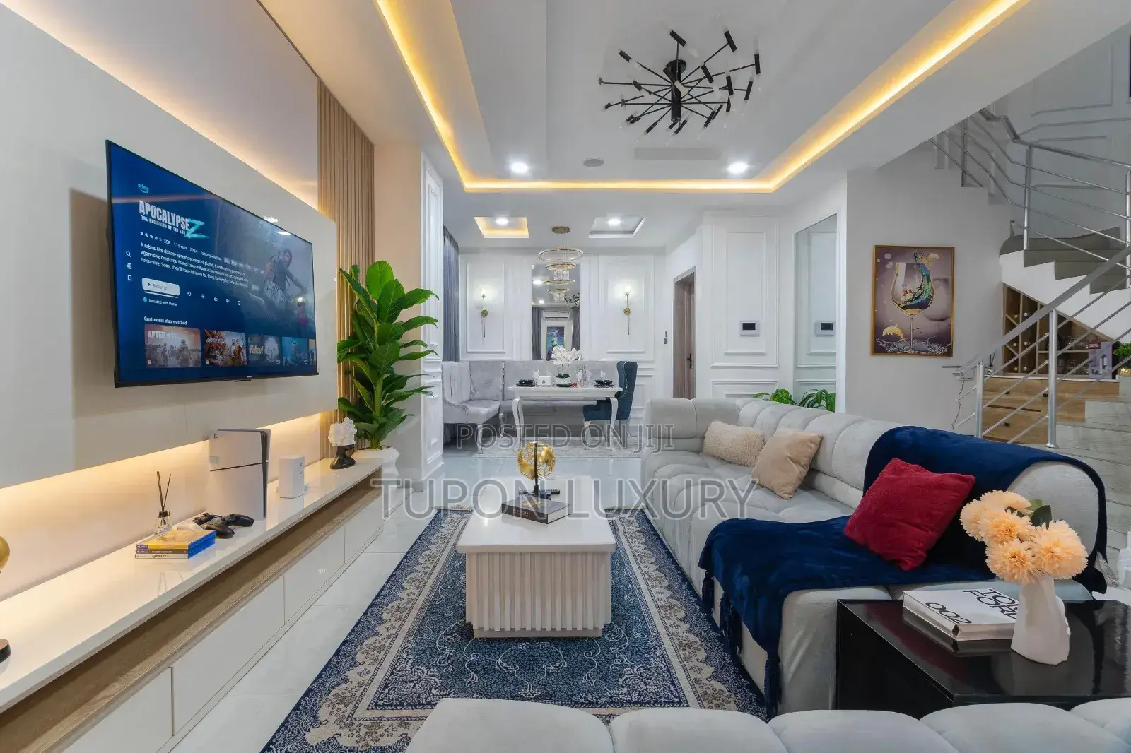 Luxury 3bedroom Duplex With Snooker, Ps5, Pool Gym