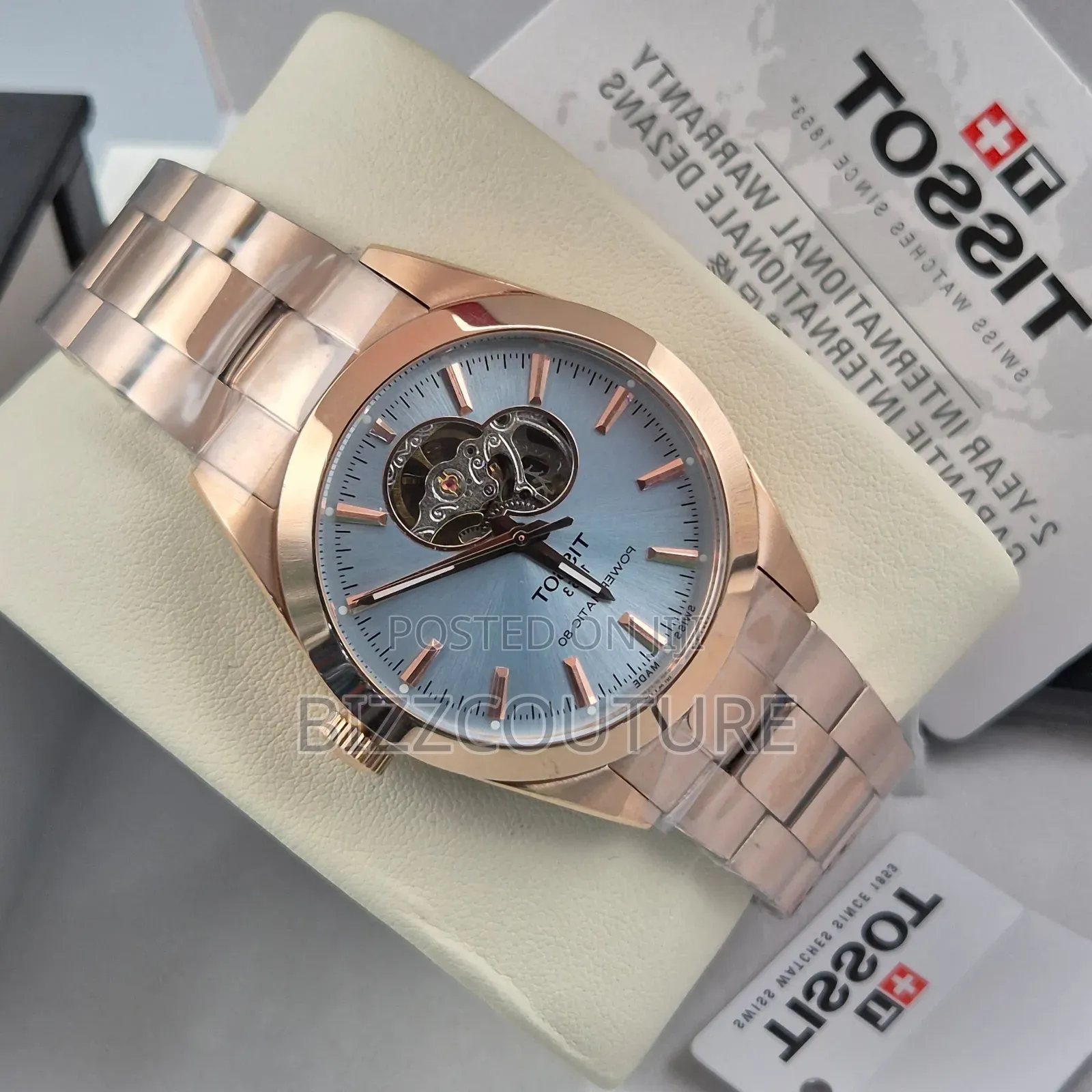 Original Tissot Gold Stainless Steel Watch Is Available