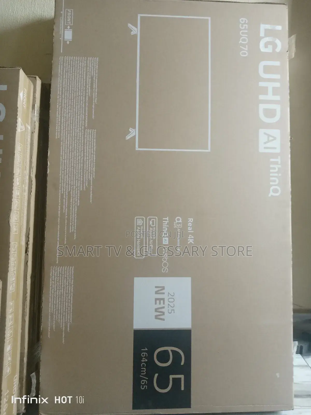 65 Inches With Features and Facebook# Internet#