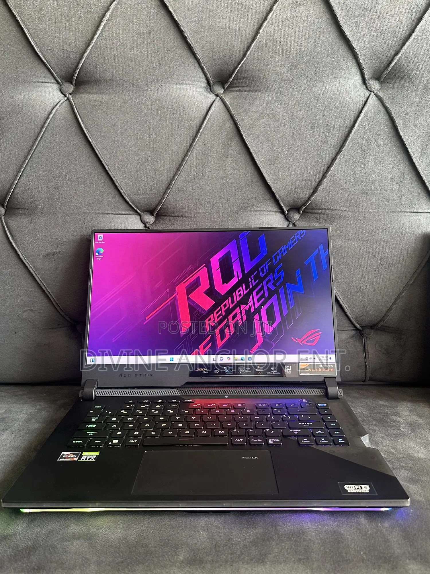 Laptop Asus ROG Strix SCAR 15 16GB AMD Ryzen 9 SSD 1T