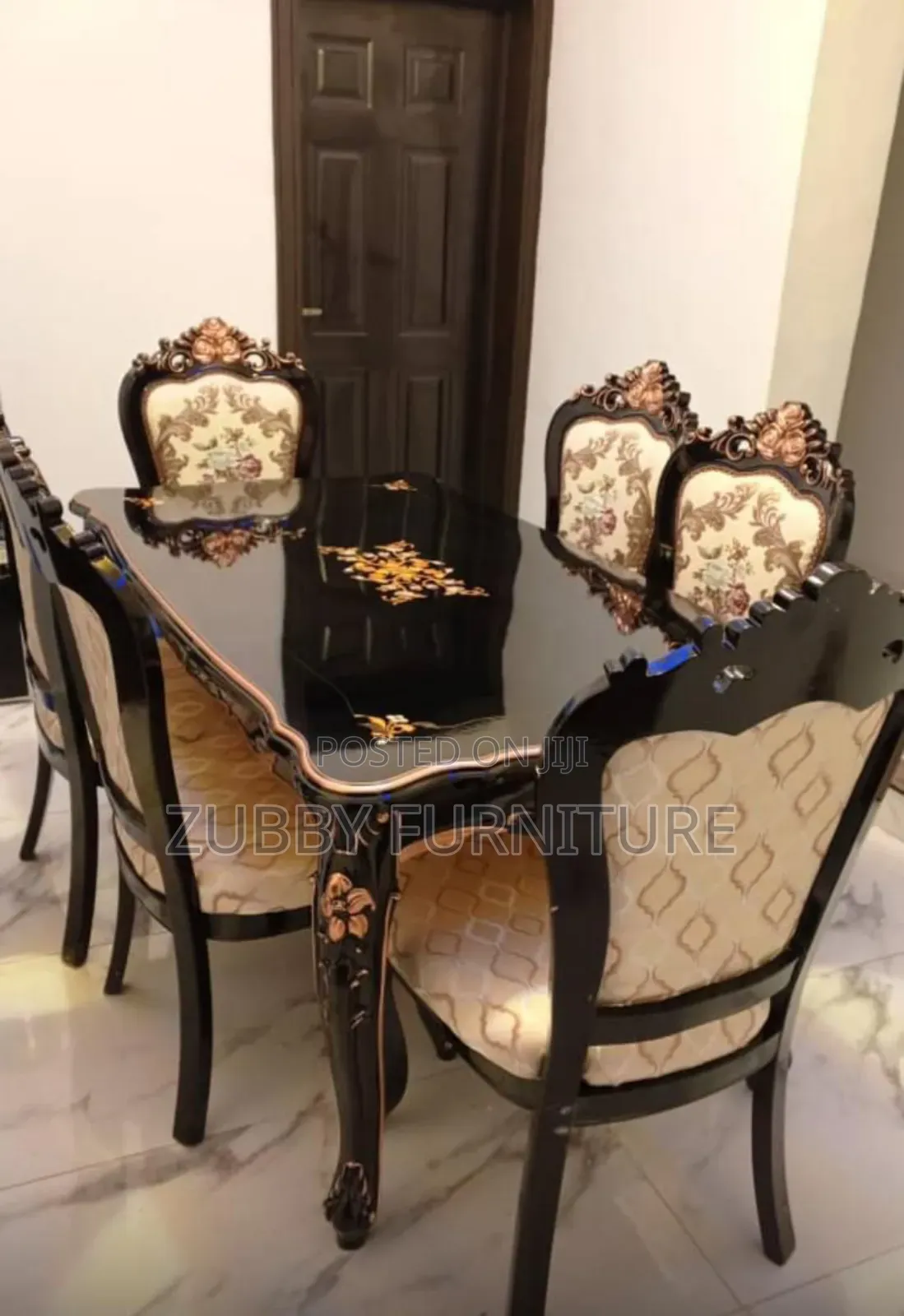 High Quality and Imported Royal Dining by 6 Chairs