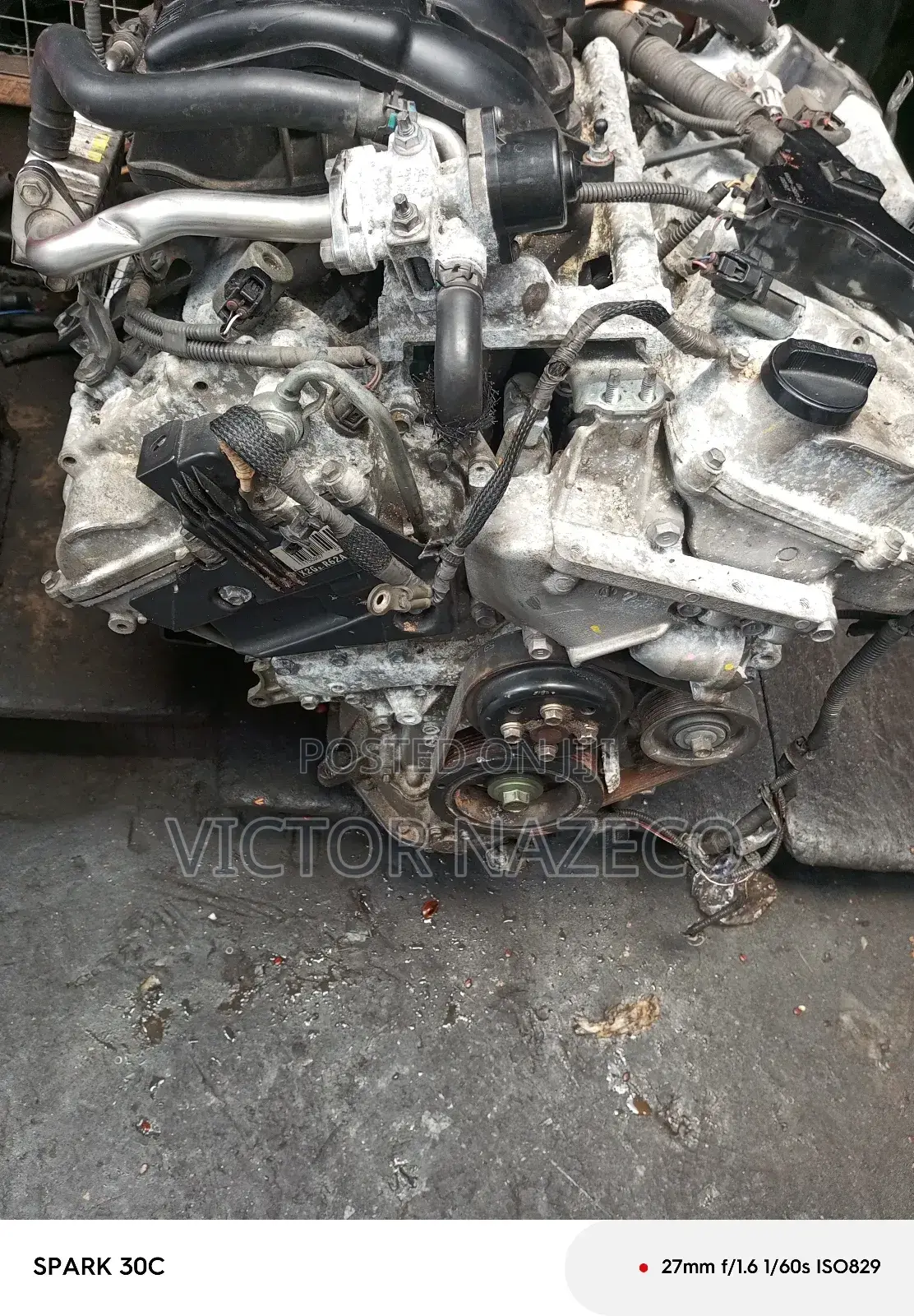 Toyota Highlander 08 Hibrg Engine