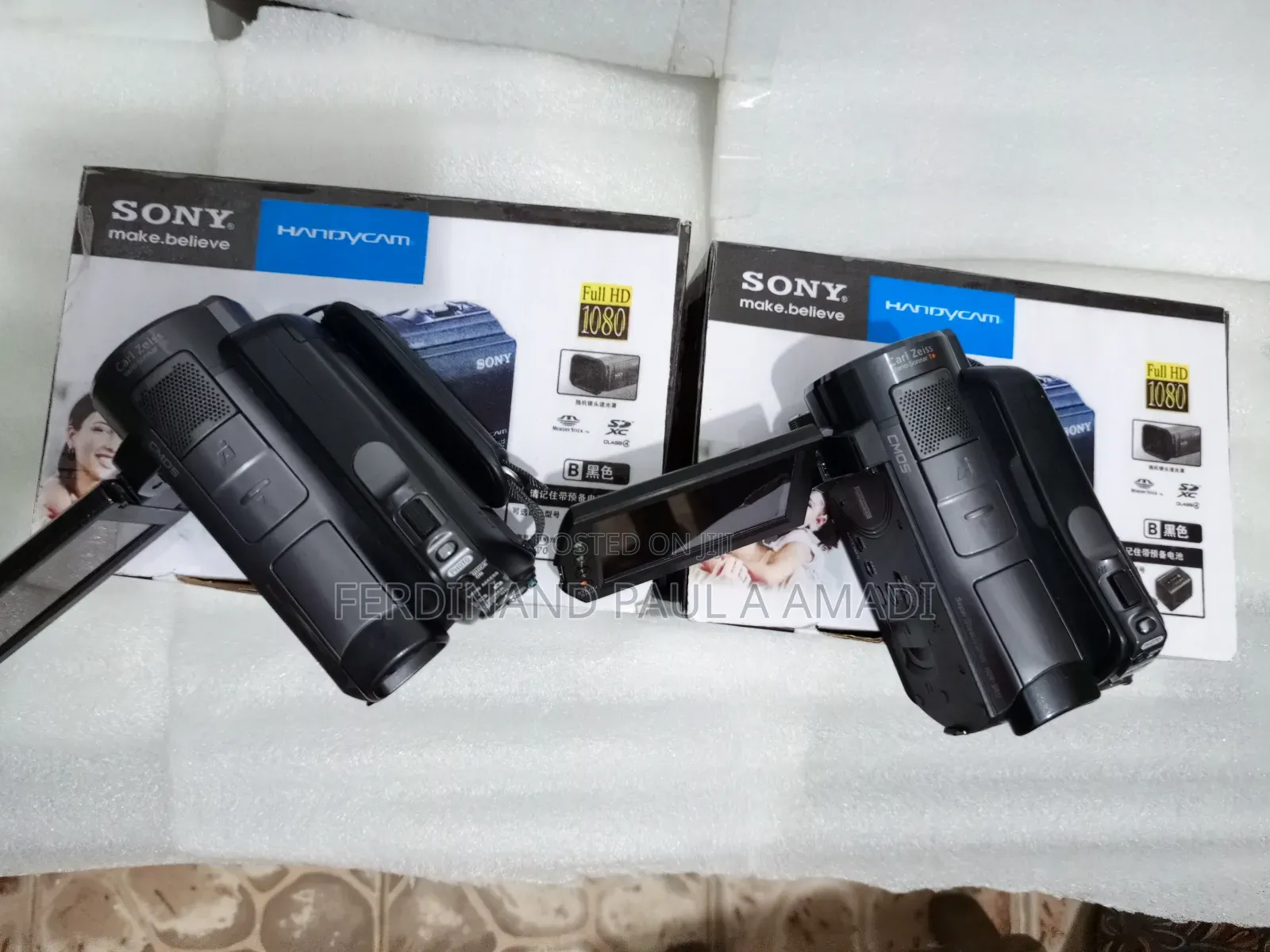 Sony Full Hd Video and Photo Camera 60gb Harddisk and Nightv