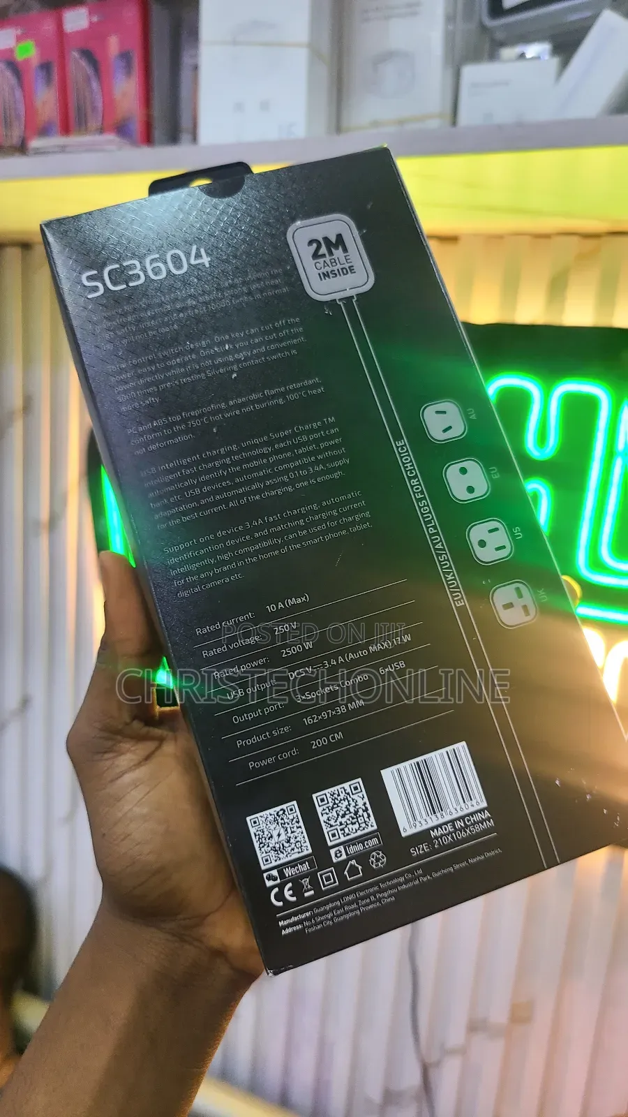 Ldnio 3 Power Socket