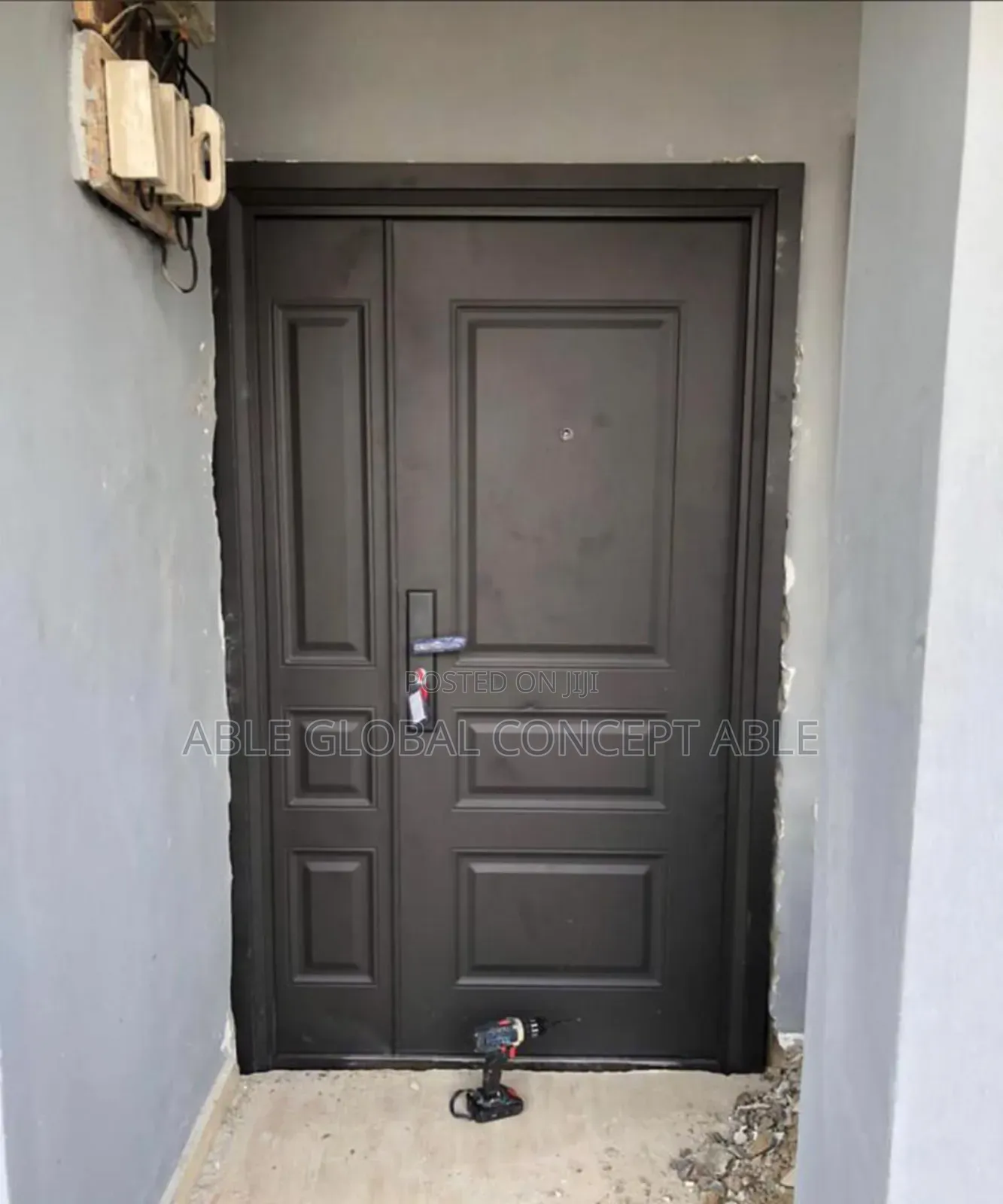 4ft Antirust Steel Door And Weather Friendly