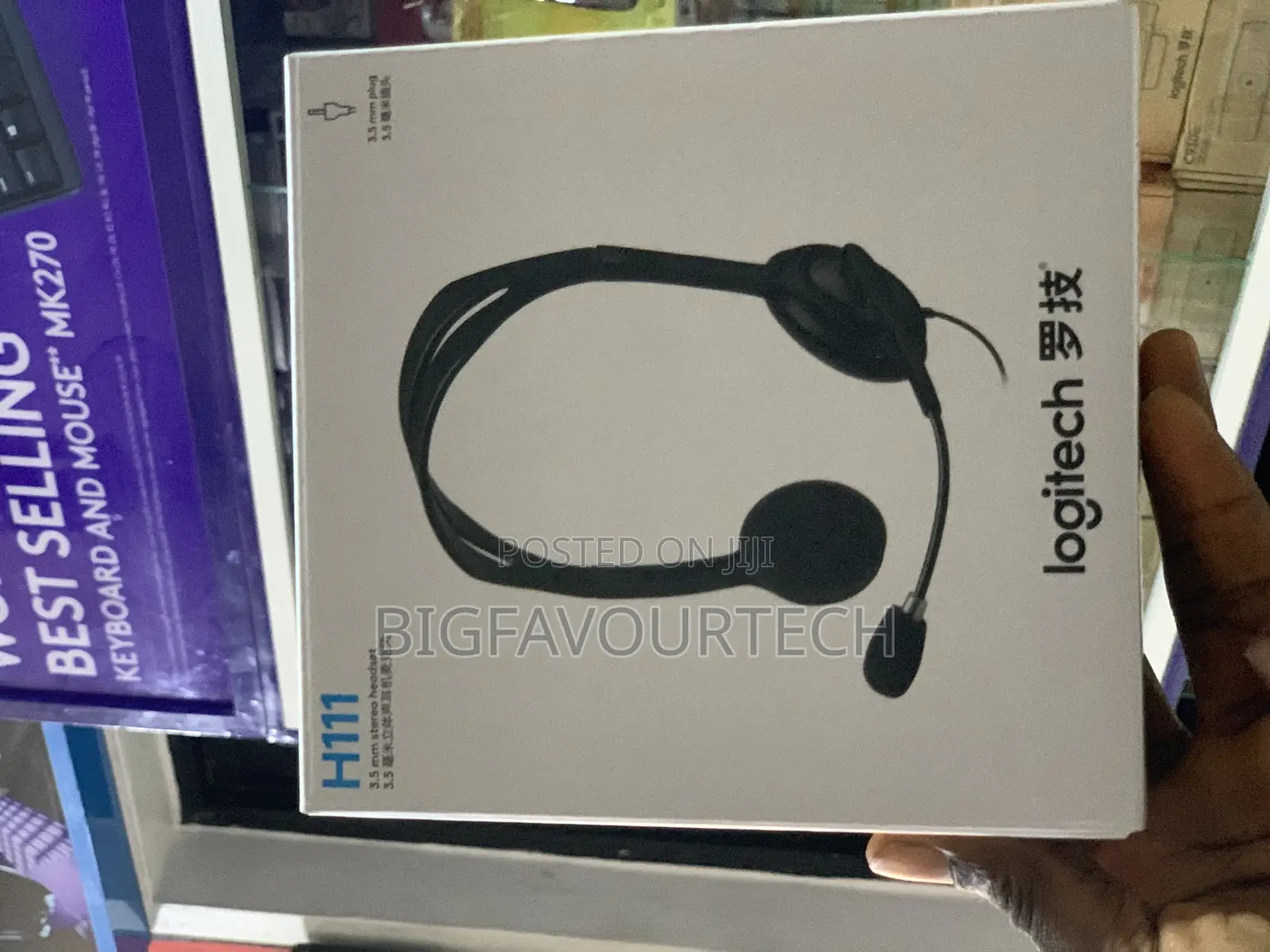 H111 Stereo Headset 3.5mm Multi-Device Headset