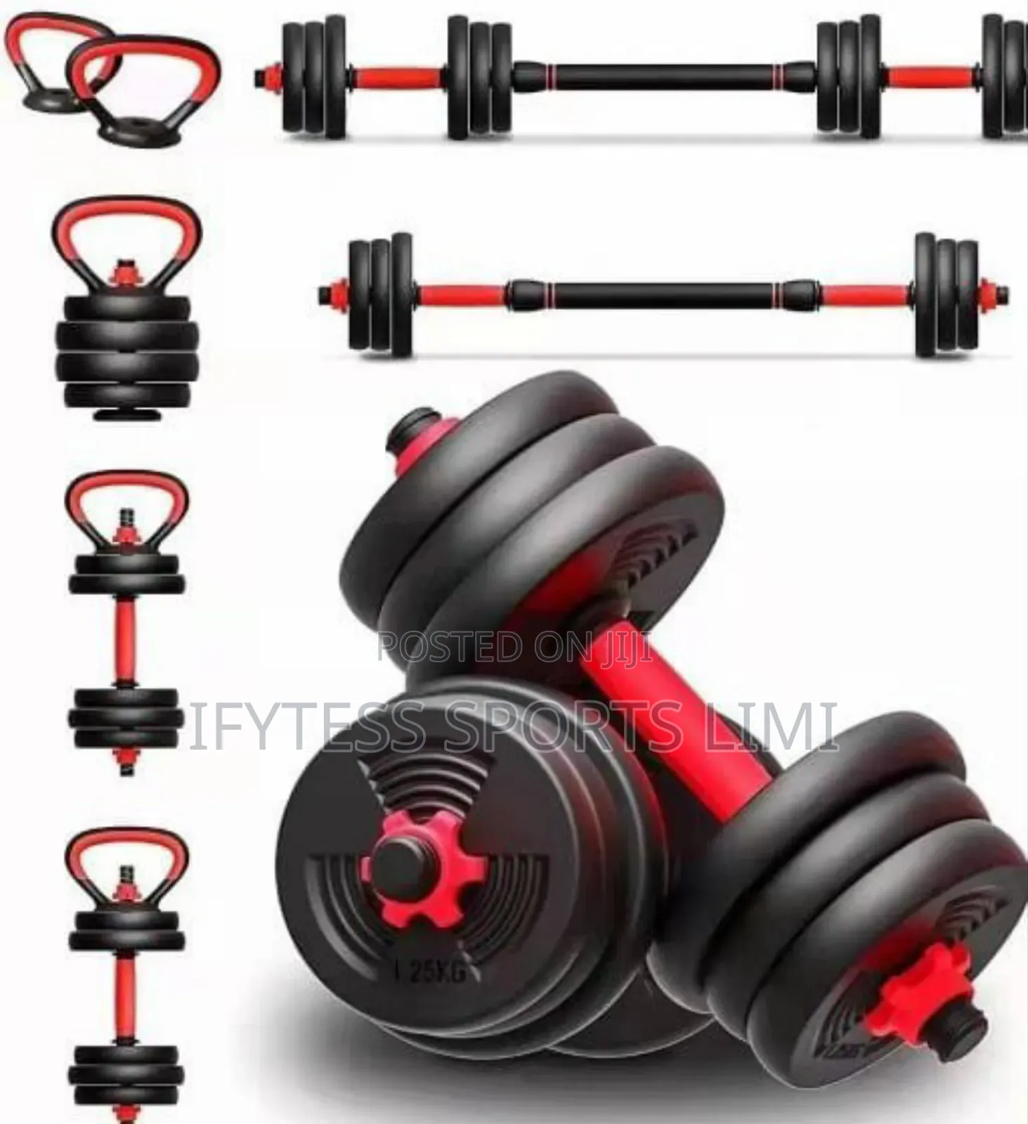 20kg 5in1 Environmental Dumbbell With Kettlebell Handle
