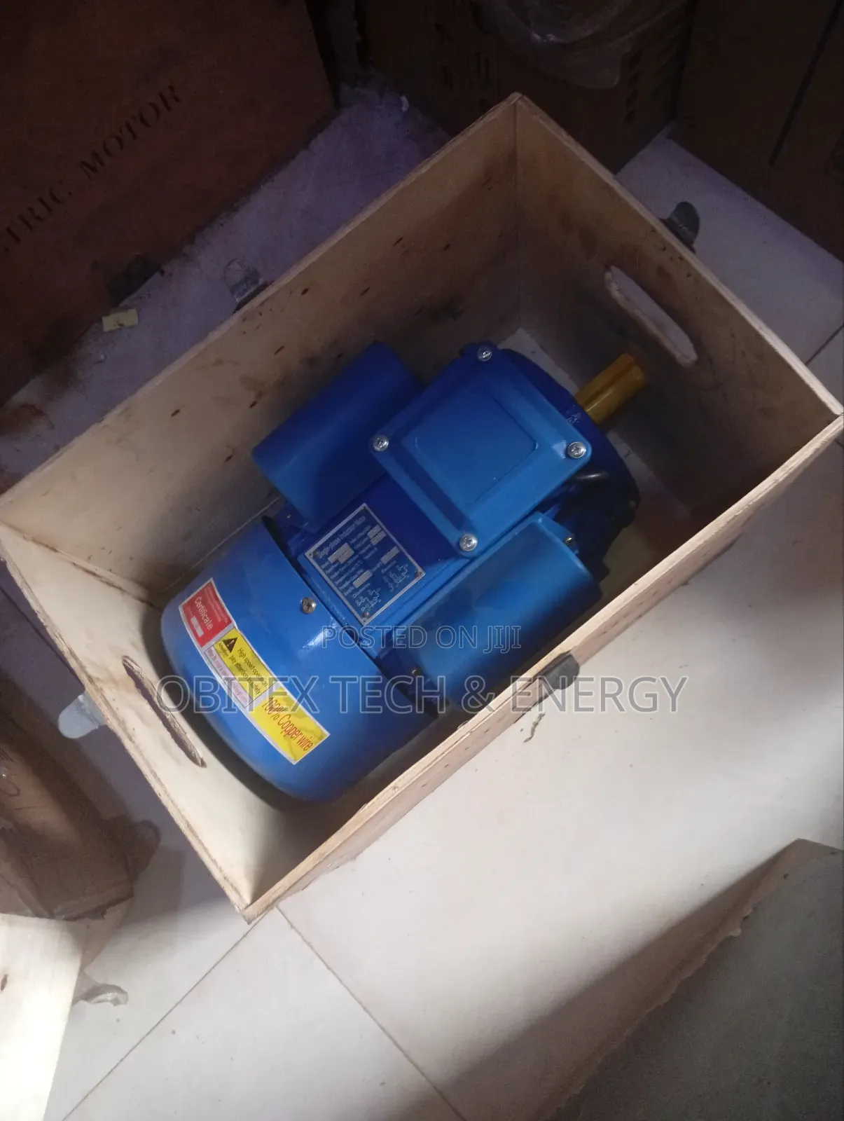 Single-Phase Induction Motor | 220v | 3hp | 2800rpm | 50hz