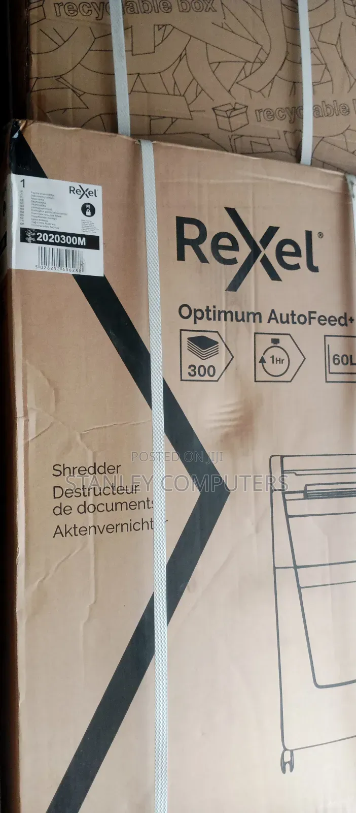 Rexel Auto+300M Mico Cut Paper Shredder