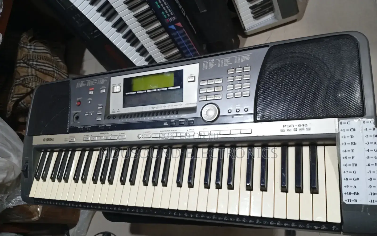 Uk Used Yamaha PSR-640