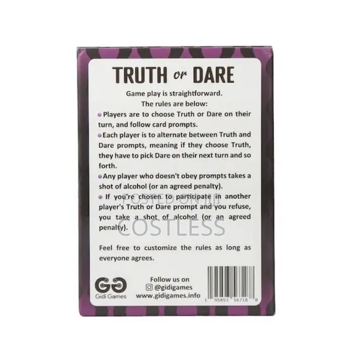 Truth or Dare(An Adult Matured Couple Game)