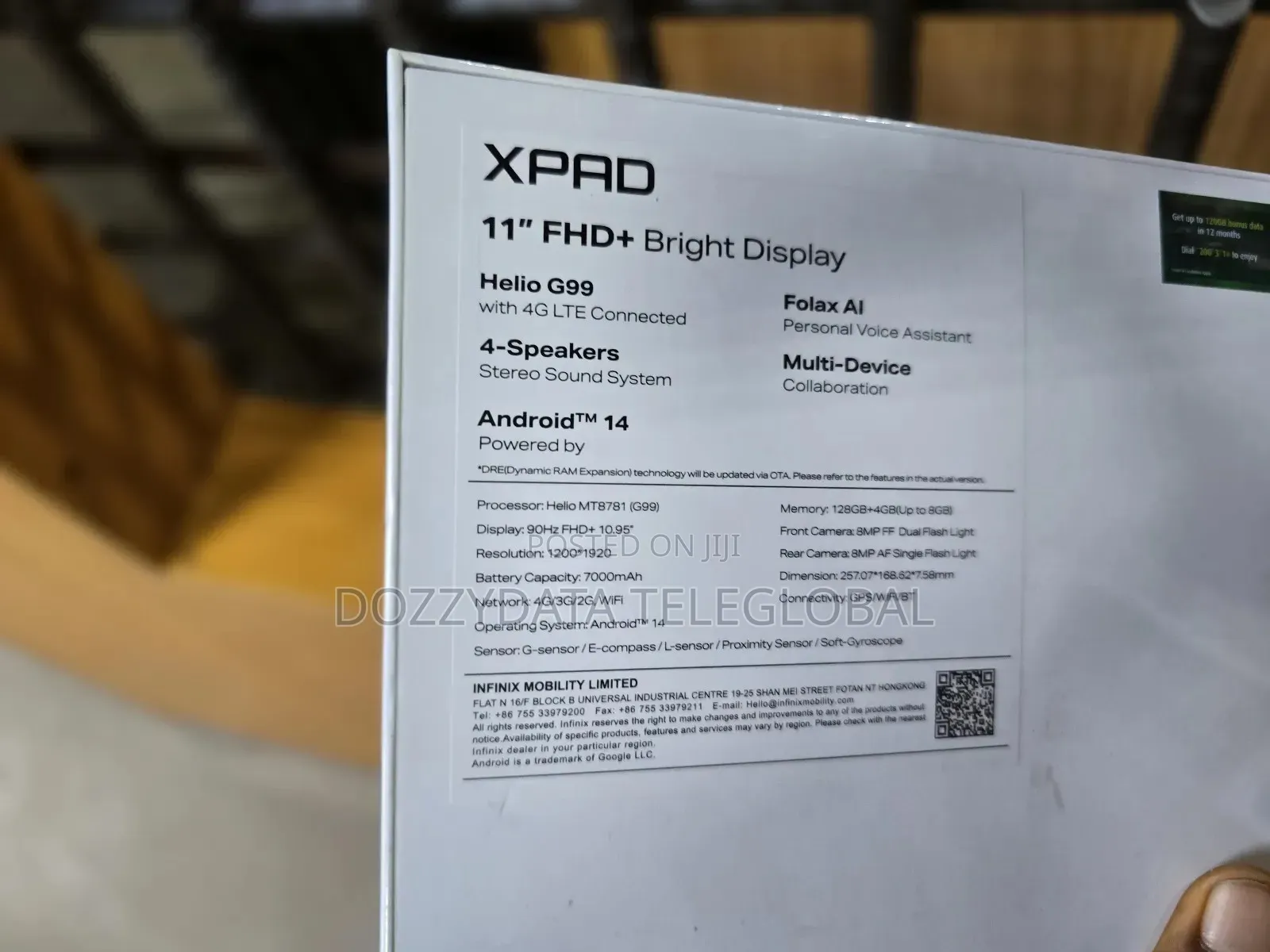 New Infinix Xpad 128 GB