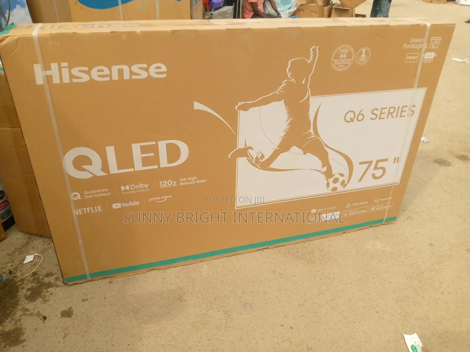 Hisense Smart Tv Qled 75inches
