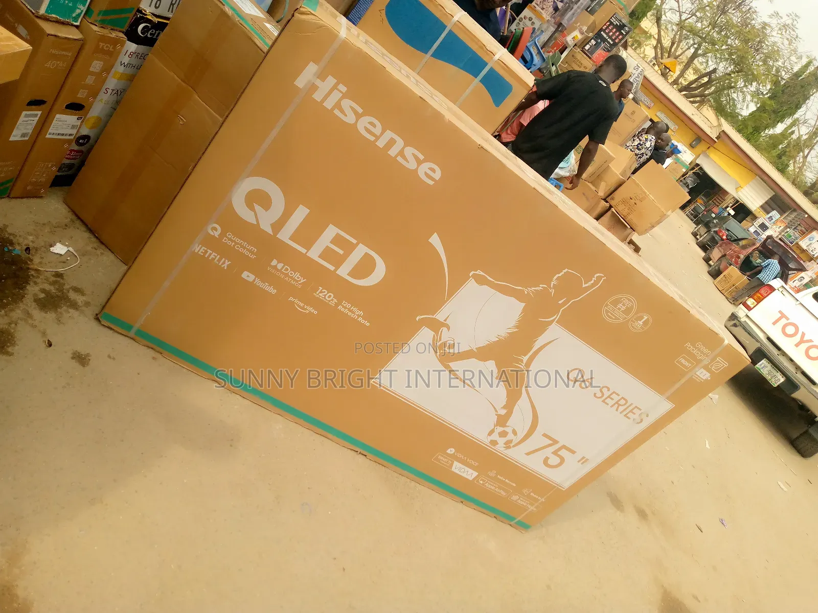 Hisense Smart Tv Qled 75inches
