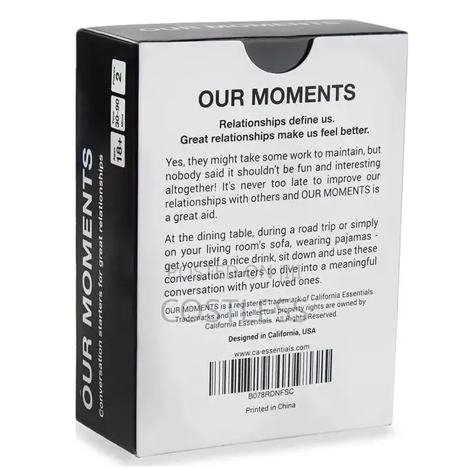 Our Moment Couple Fun Us Game