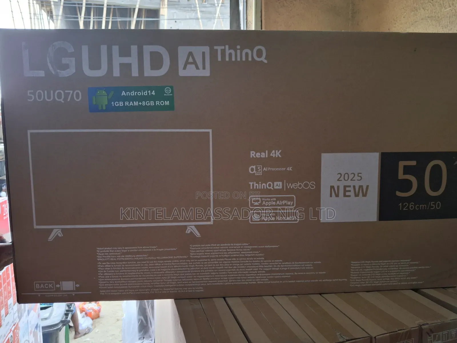 Lg Uhd Smart Television - 50""