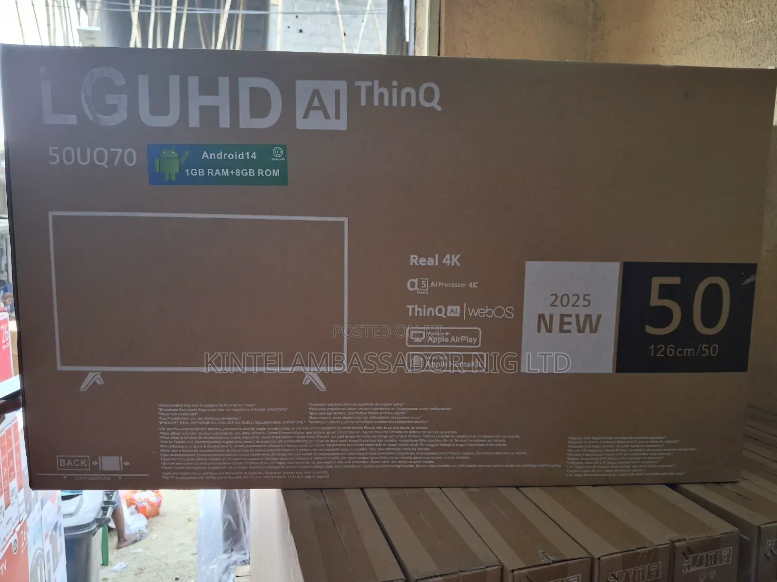 Lg Uhd Smart Television - 50""