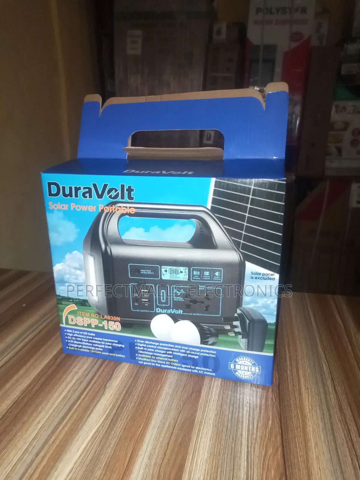 Duravolt 150w Portable Solar Generator DSPP-150