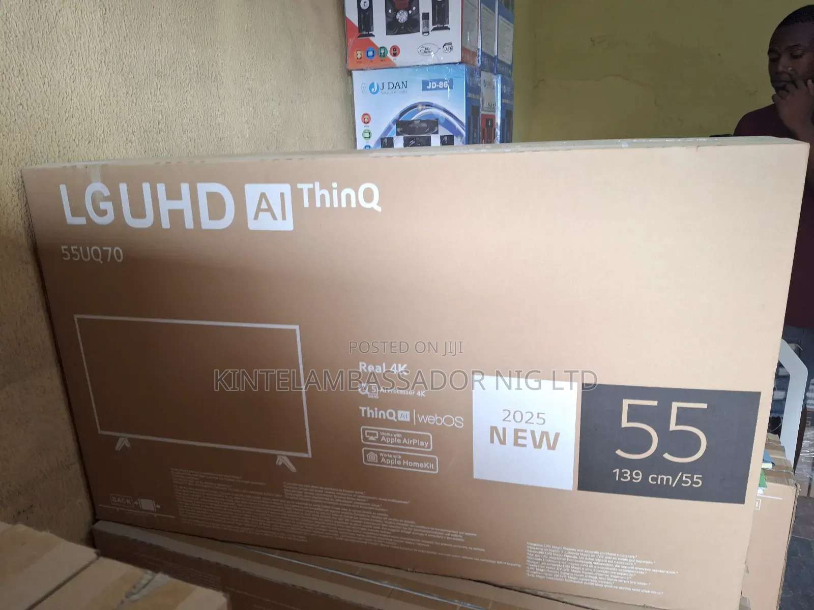 55" Lg Uhdtelevision