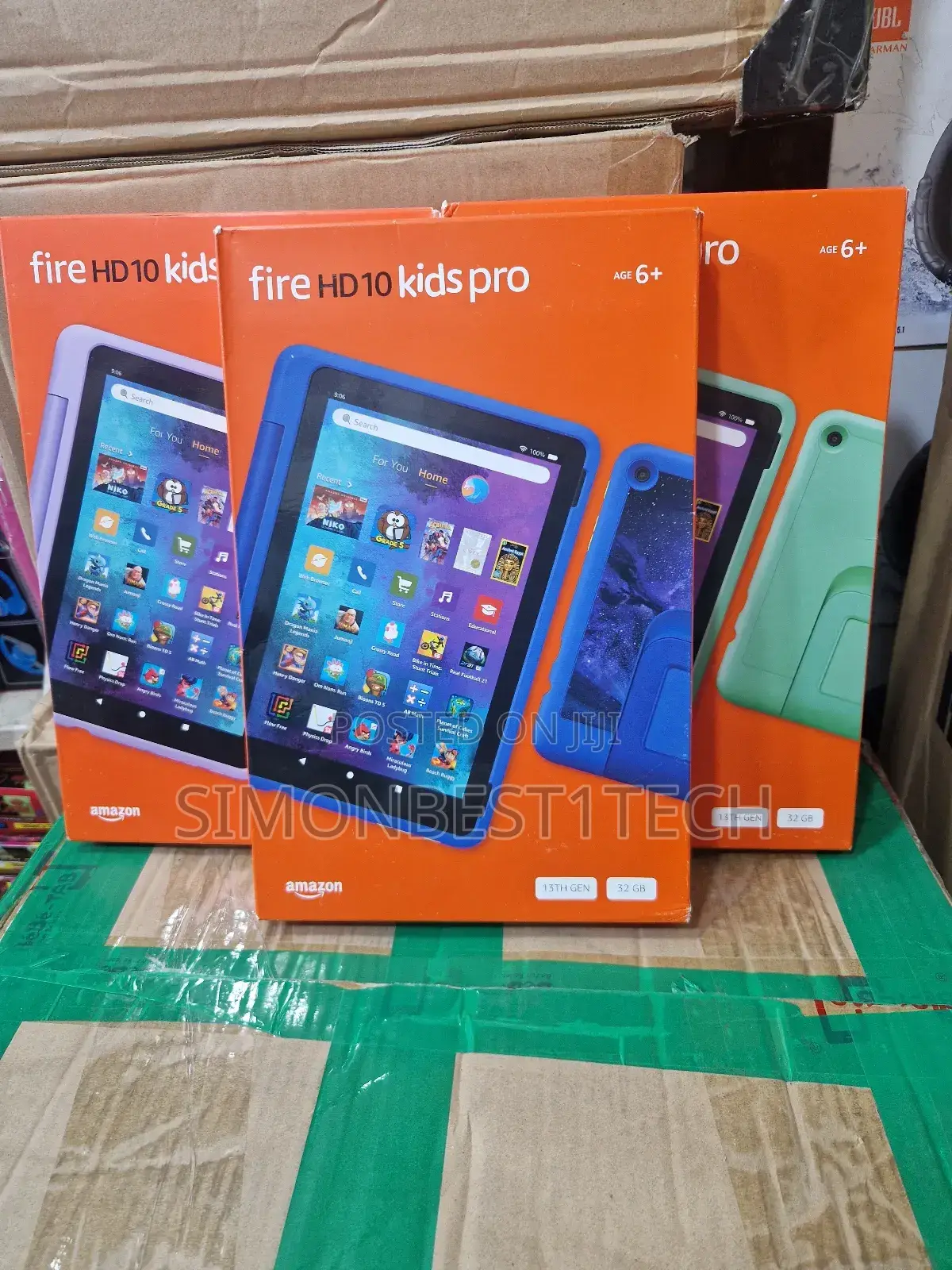 New Amazon Fire HD 10 Kids Pro 32 GB Blue