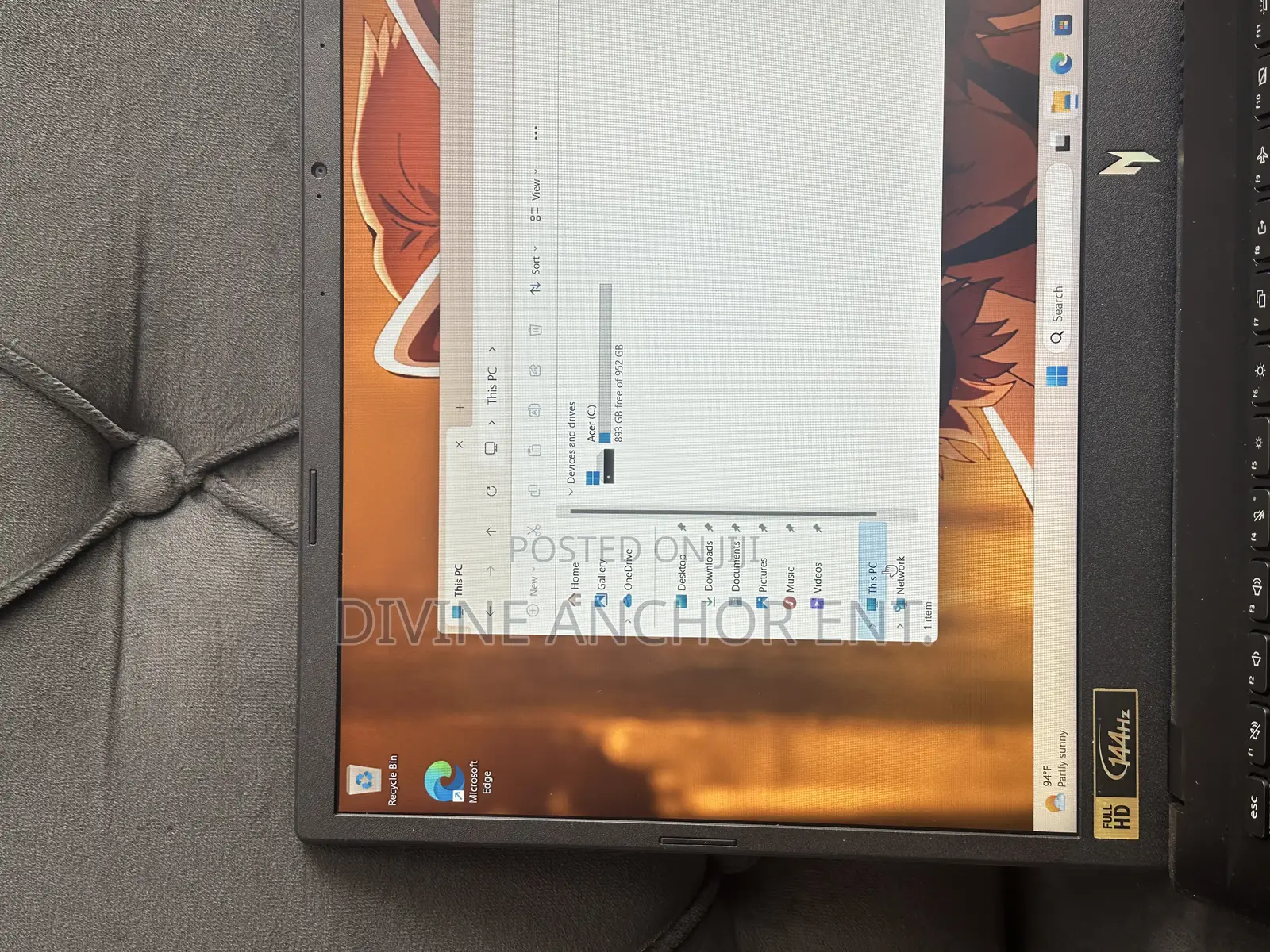 Laptop Acer Nitro 5 16GB AMD Ryzen 7 SSD 1T