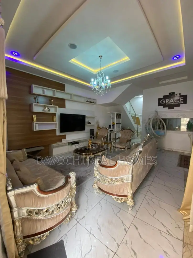 Furnished 4bdrm Duplex in Chevron, Toll Gate for rent