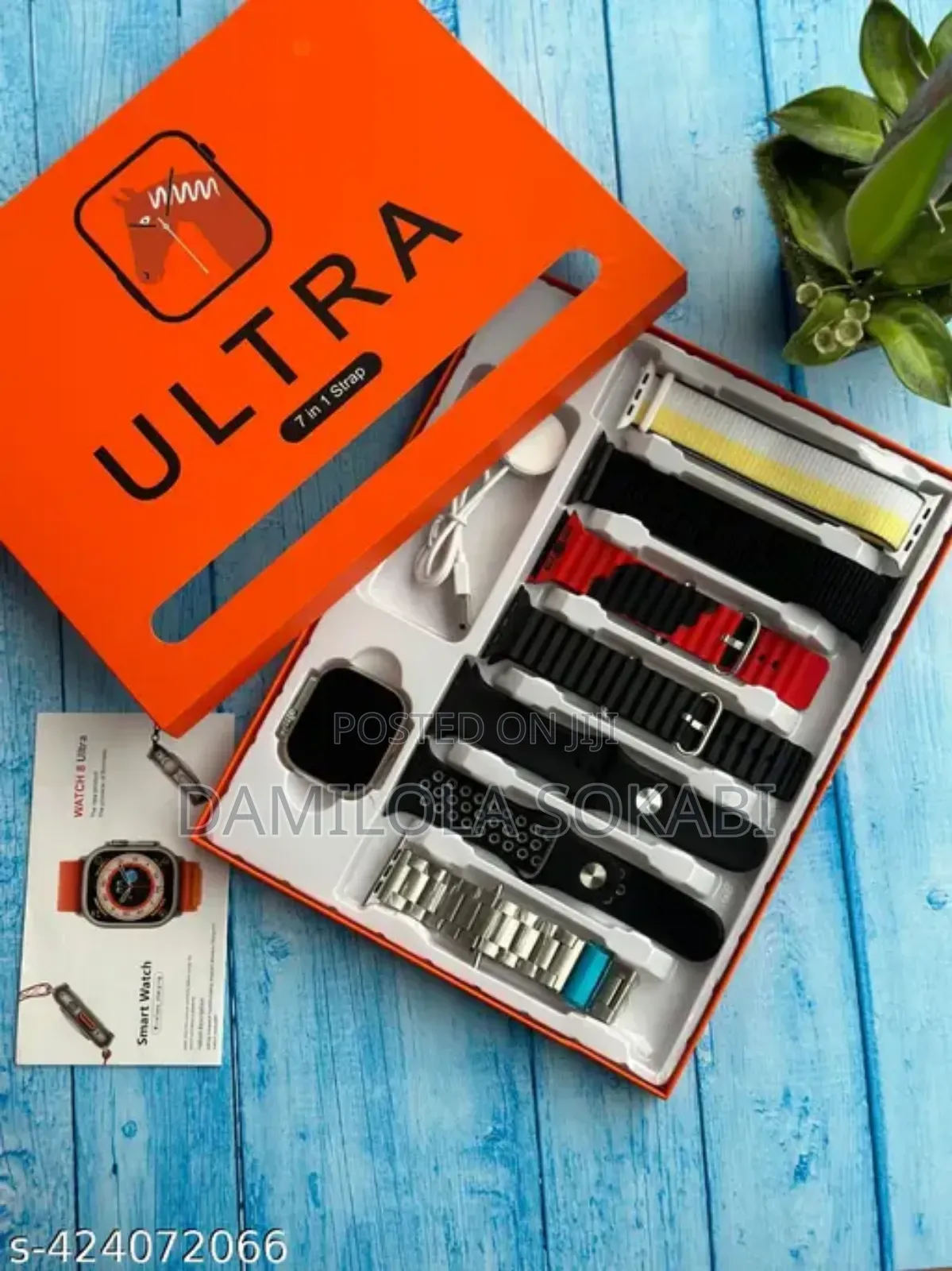 Ultra 7 in 1 Straps Smartwatch