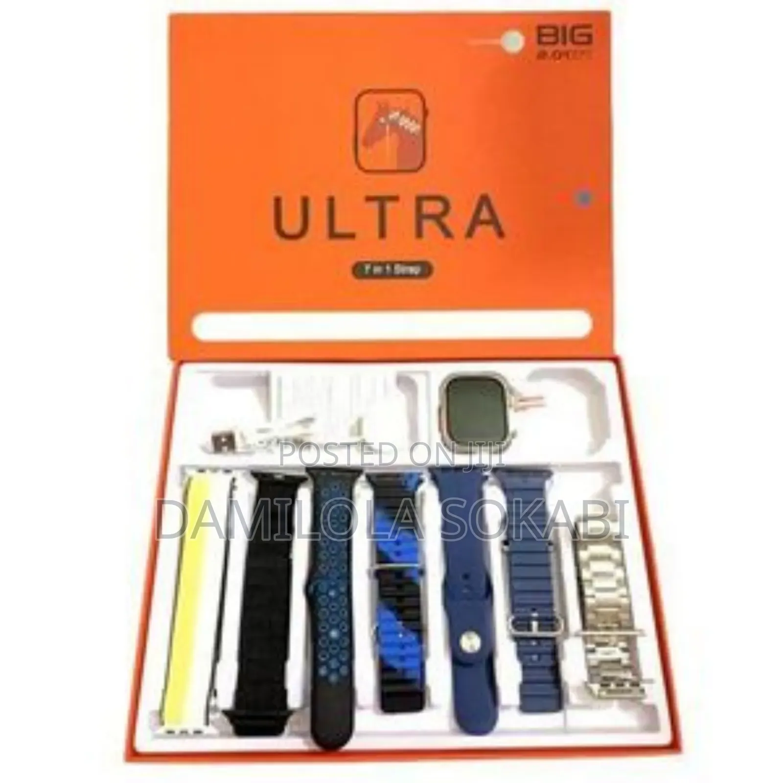 Ultra 7 in 1 Straps Smartwatch