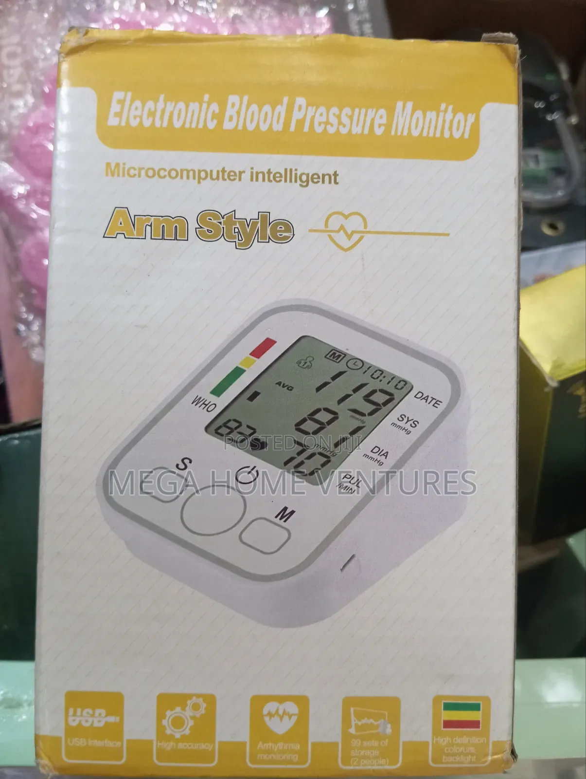 Electric Blood Pressure Monitor