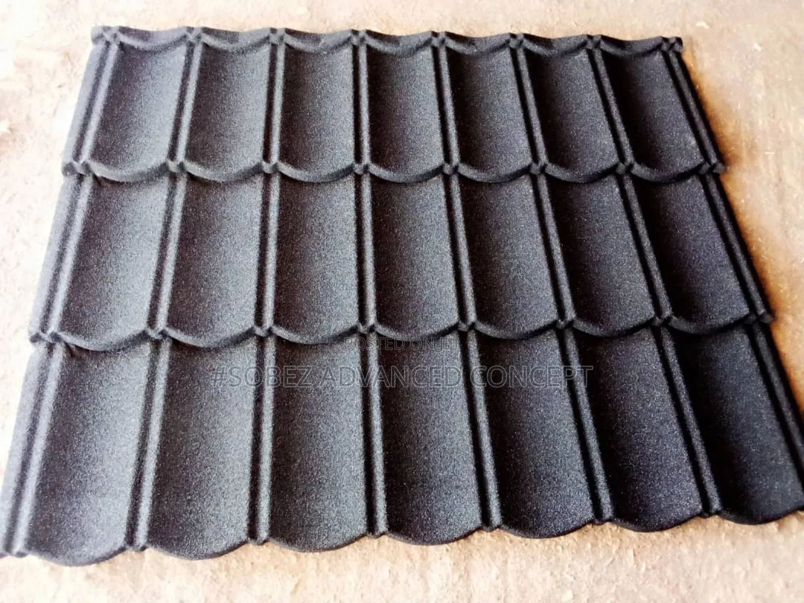 Classic Black Bond Stone Coated Roof Tile
