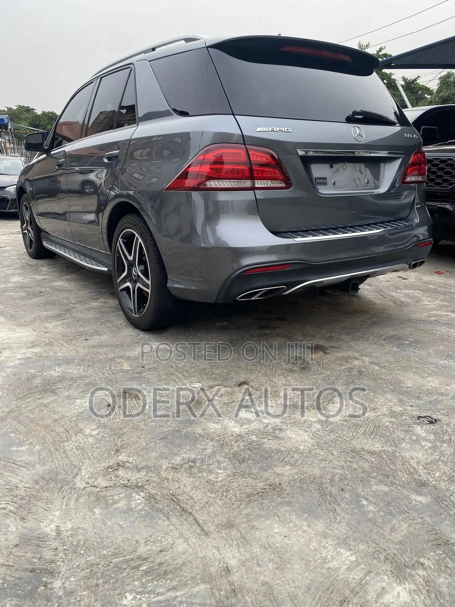 Mercedes-Benz GLE-Class AMG GLE 43 4MATIC 2017 Gray