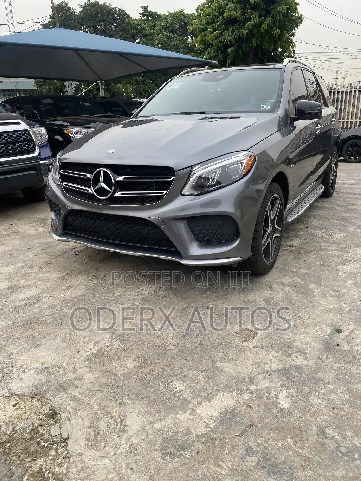 Mercedes-Benz GLE-Class AMG GLE 43 4MATIC 2017 Gray