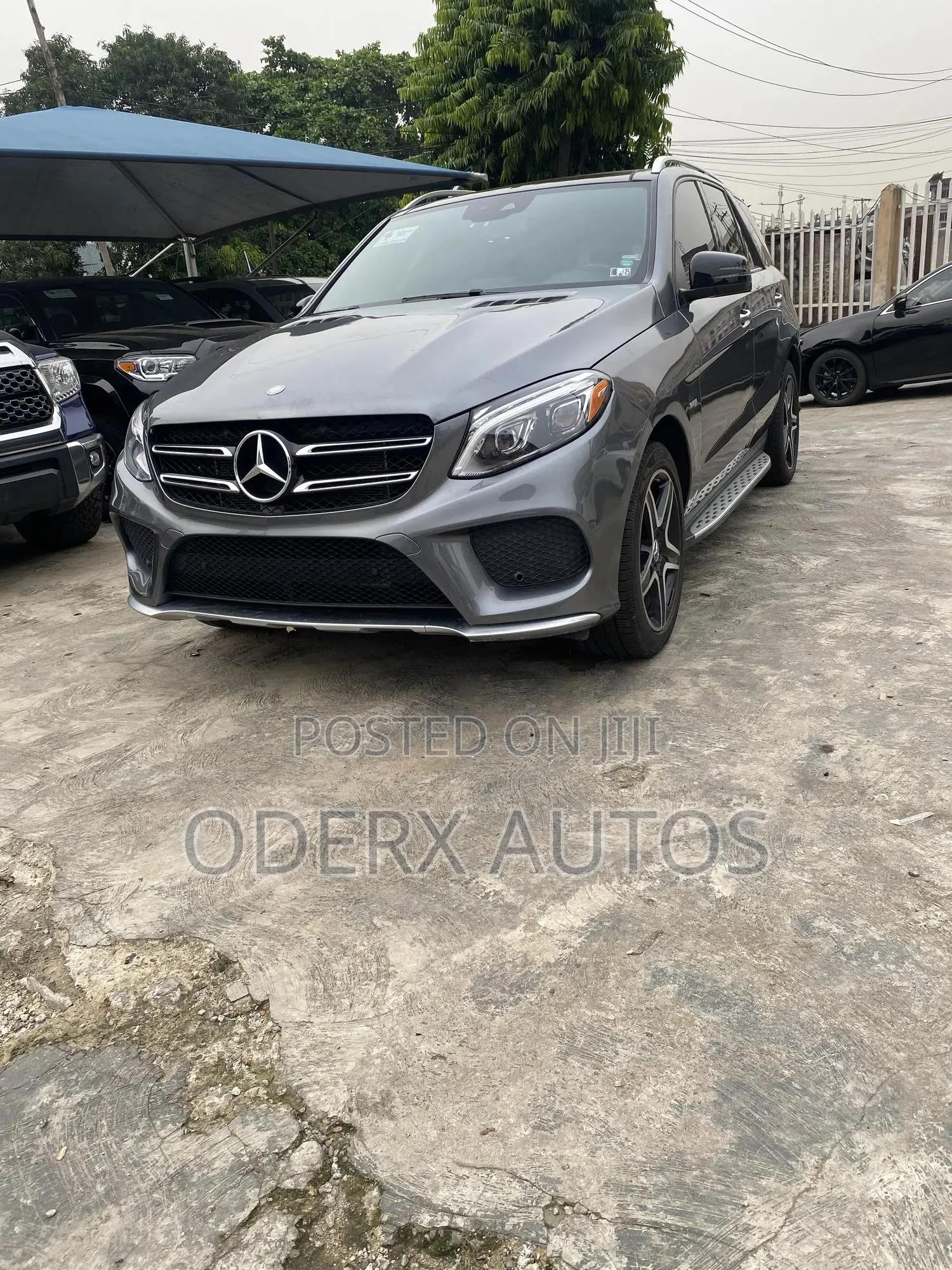 Mercedes-Benz GLE-Class AMG GLE 43 4MATIC 2017 Gray