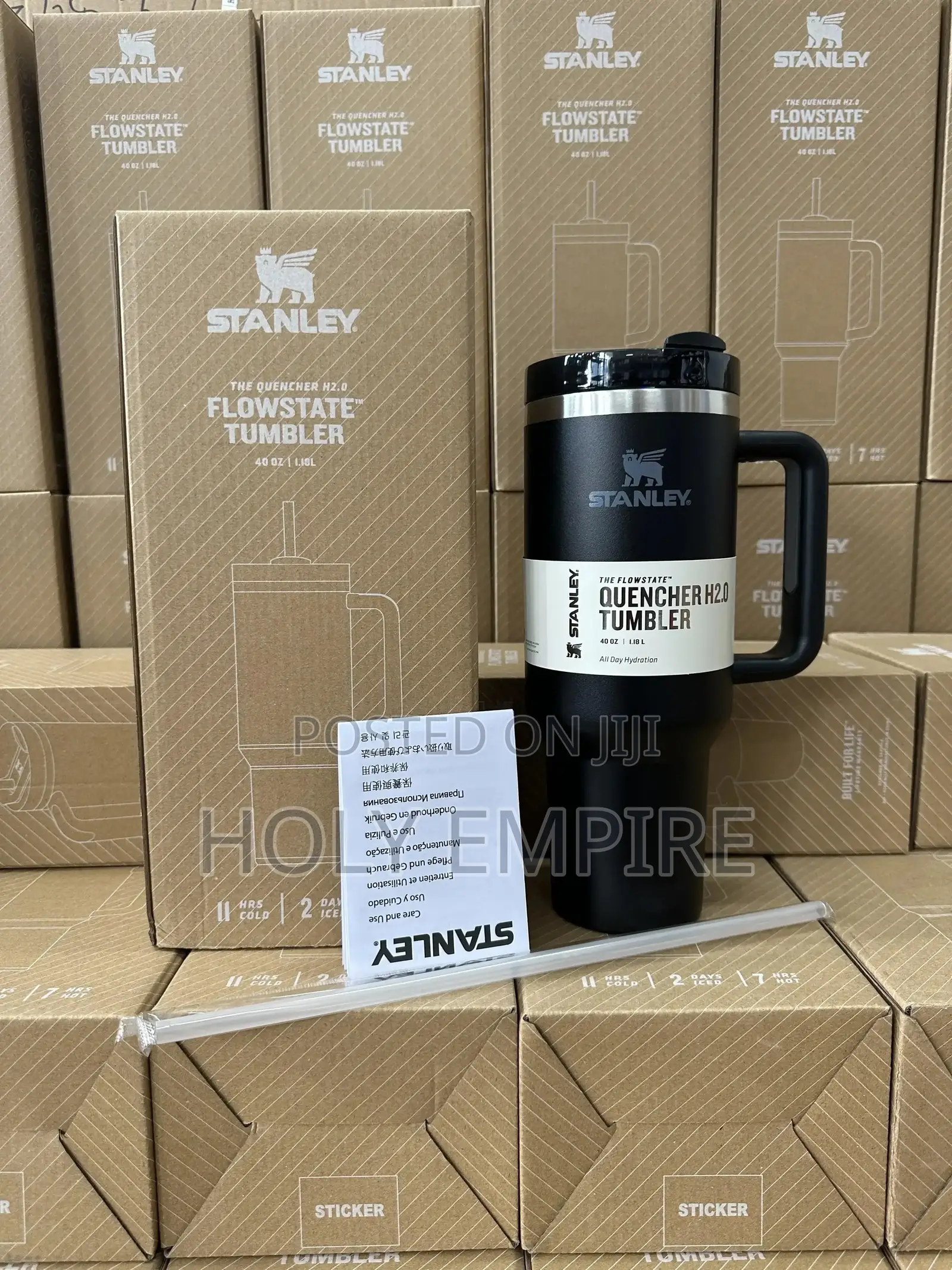 2025 Sl Tumbler 40oz Stainless Steel Car Mug With Handle
