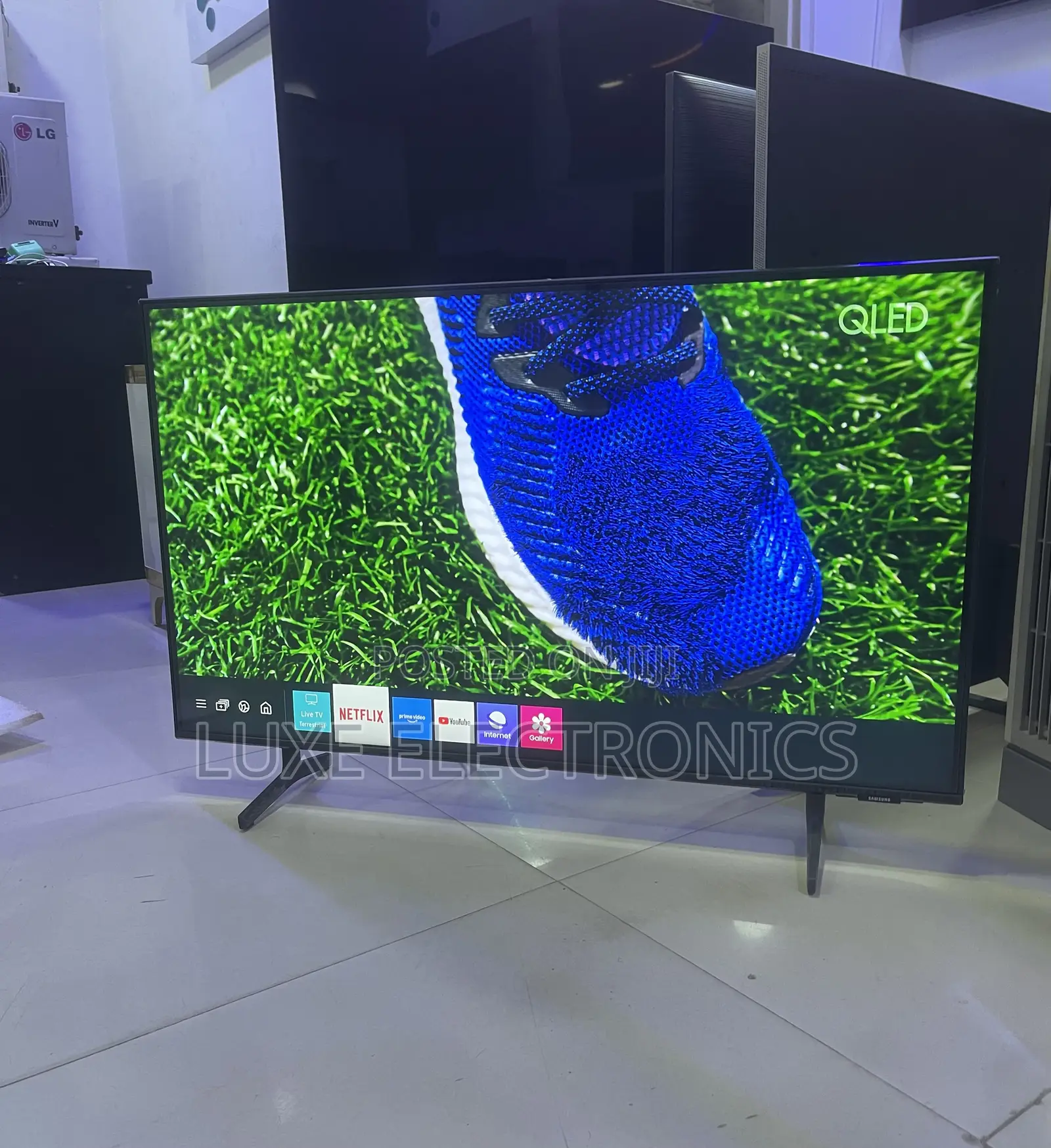 Samsung 43 Inches Frameless Airslim Qled Smart Tv Uk Used