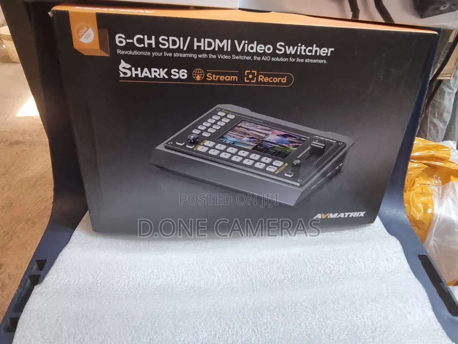Avmatrix Shark S6 6-Channel Hdmi/Sdi Video Switcher