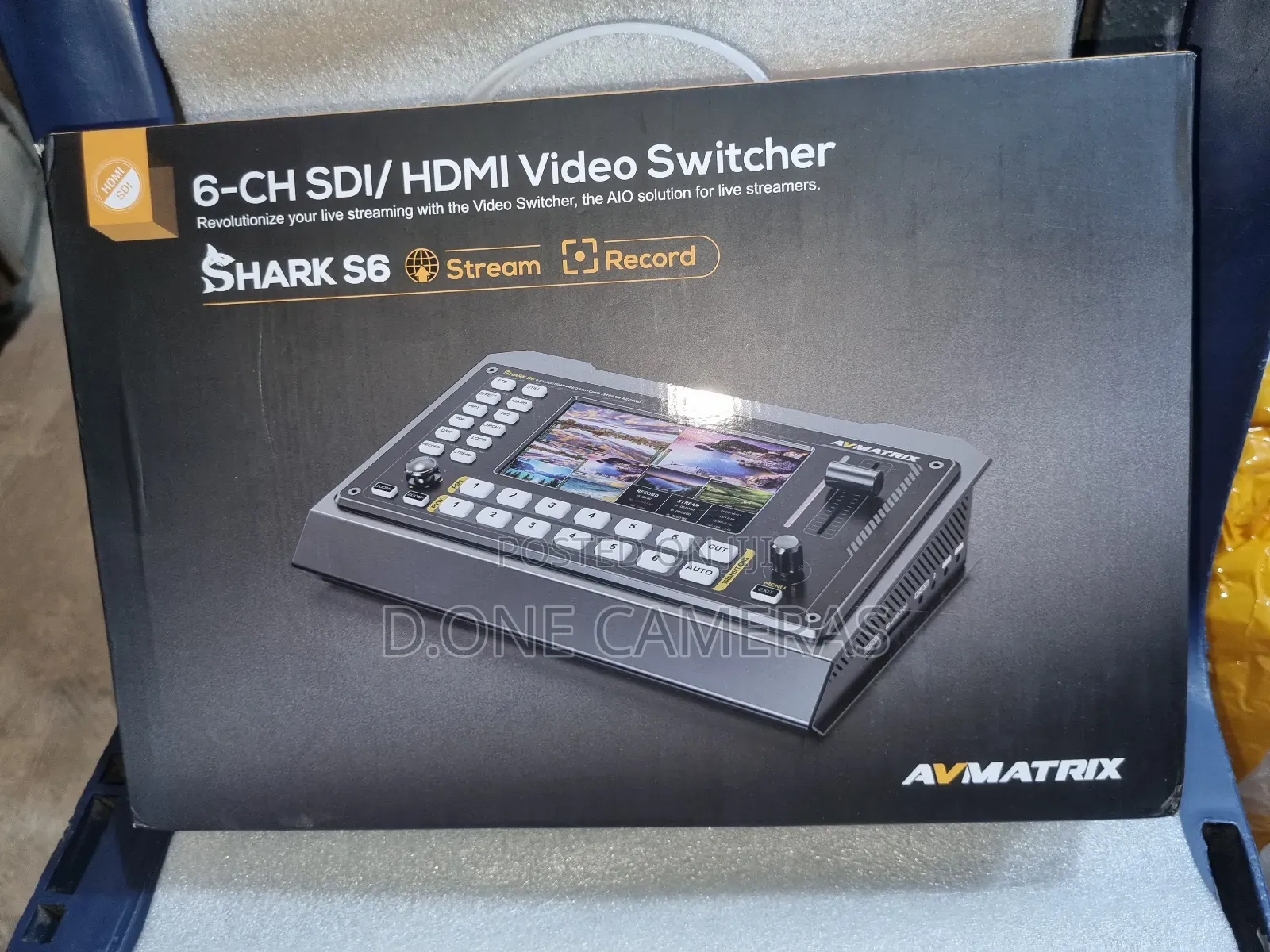 Avmatrix Shark S6 6-Channel Hdmi/Sdi Video Switcher