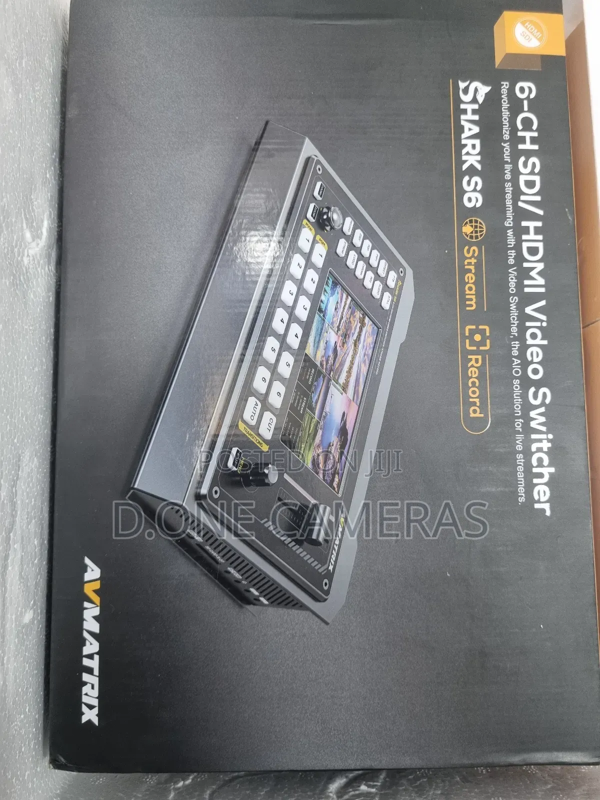 Avmatrix Shark S6 6-Channel Hdmi/Sdi Video Switcher