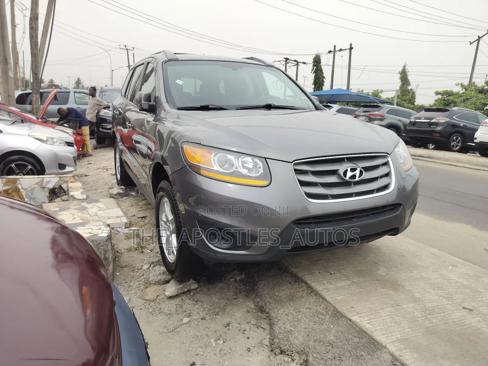 Hyundai Santa Fe Limited 2010 Gray