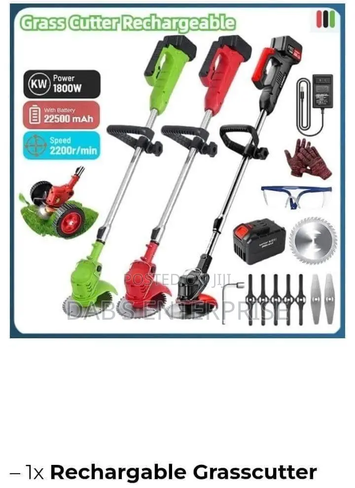 High Quality Rechargeable Grass Cutter