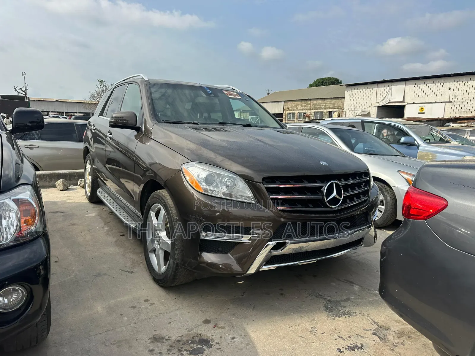 Mercedes-Benz M Class 2014 Brown