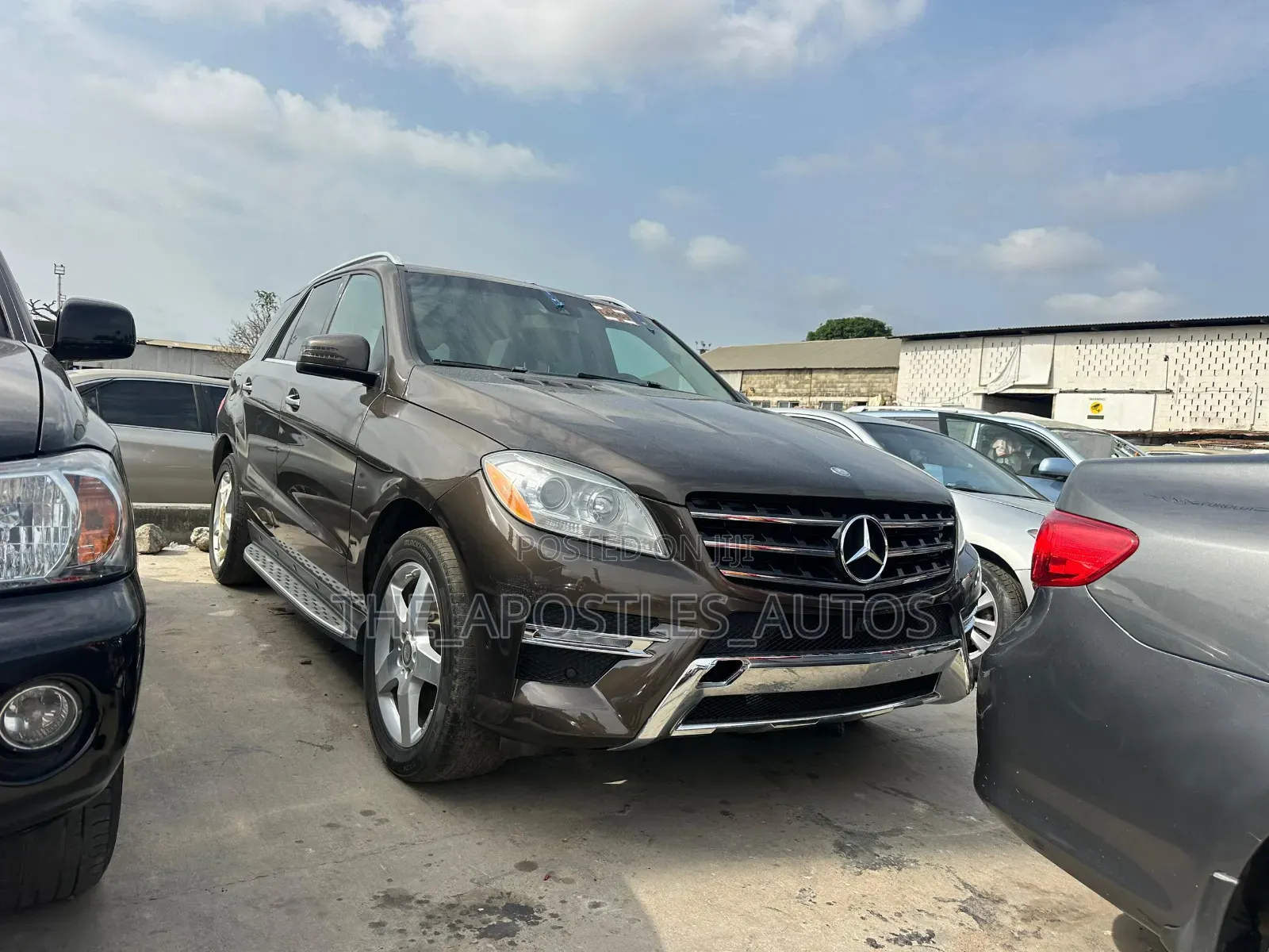 Mercedes-Benz M Class 2014 Brown